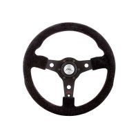 Luisi Racing Sportlenkrad, 35cm, Wildleder Schwarz,...