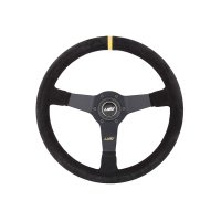 Luisi Mirage Corsa Sportlenkrad, 35cm, Wildleder Schwarz,...
