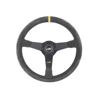 Luisi Mirage Corsa Sportlenkrad, 35cm, Wildleder Grau,...