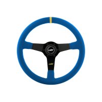 Luisi Mirage Corsa Sportlenkrad, 35cm, Leder Blau,...